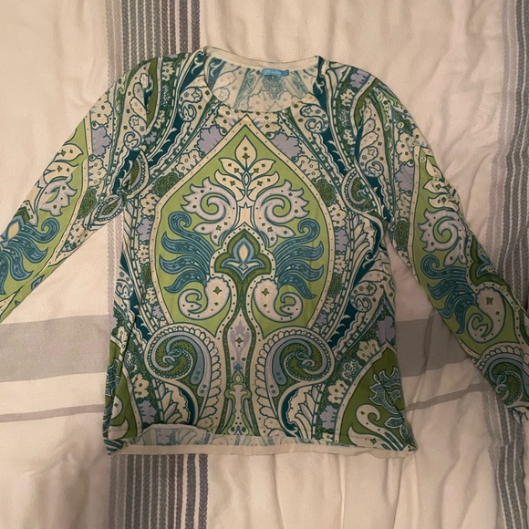 J. McLaughlin long sleeve shirt - Picture 2 of 5